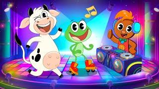 El Baile de la Ranita con La Vaca Lola y Más Canciones Infantiles | Toy Cantando