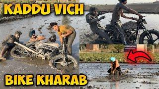 FINALLY MODIFIED SPLENDOR KADDU VICH CHALAYA - MASTI IN KADDU GONE WRONG BIKE TOTALLY KHARAB