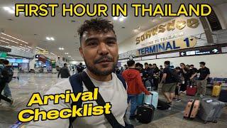 A Guide to Your First Hour in DMK Airport Bangkok, Thailand