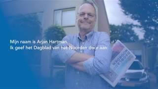 Arjan geeft zijn zoon en schoondochter een digitaal DvhN-abonnement cadeau