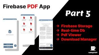 Firebase PDF App Part 5 - Downloading Pdfs with Download Manager