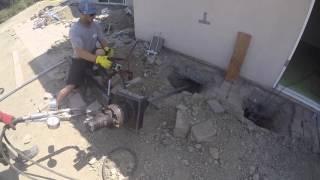 Helical Tieback Installation San Diego, CA - Dalinghaus Construction, Inc