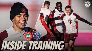 In great mood & ready for Paris!  | Inside Training - Champions League