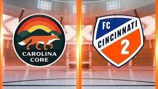 90 in 15: Carolina Core FC vs. FC Cincinnati 2 | June 15, 2024