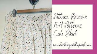 Sewing Pattern Review: Cali Midi Skirt by NH Patterns