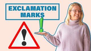 When to use an Exclamation Mark! // Writing For Kids