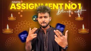 Assignment No.1 Tharun Speaks Video Editing Course | Diwali edit | Cohort 6.0