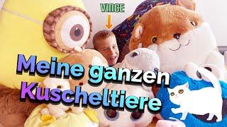 SOOOO VIELE KUSCHELTIERE!  Vince zeigt euch seine Sammlung.