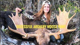 Archery Moose Hunt 2021 | Successful |Ontario | Chase N Ashley Outdoors