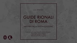 Tesi di laurea -  Guide rionali di Roma nell'era della digitalizzazione