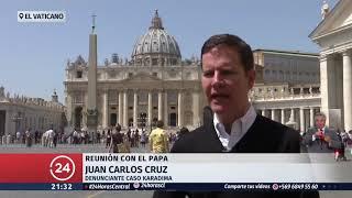 Juan Carlos Cruz en el Vaticano: "Errázuriz es la reencarnación de Maquiavelo" | 24 Horas TVN Chile