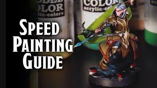 Speed Painting Forest Elf Archers