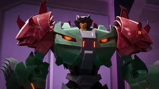 Skullcruncher and Starscream in prison [Transformers Earth Spark]