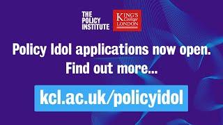 Policy Idol 2021– registration now open