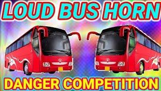 competition Bus horn || DJ Remix || Green DJ siren  || #compilation