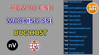 How to find a working SNI | bug host finding | Saver Name Indication