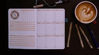 Simple November Bullet Journal Spreads