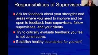 COUN 5303: Ch. 9 Ethical Issues in Supervision