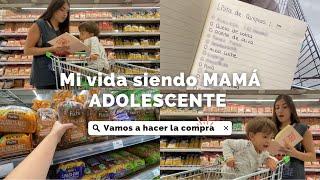 Qué COMPRO  siendo MAMÁ ADOLESCENTE?!!️ |embarazada a los 14