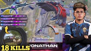 18 Kills  | Jonathan Gaming New Full Agressive Gameplay/Shinobi Kami - Gun Skin Gameplay #jonathan