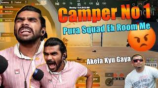 Shreeman Legend Vs Camper Squad  Bgmi Angry Moment