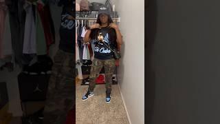 THE HOTTEST SNEAKER SUMMER 2023 | Jordan 1 unc toe on foot try on  #shorts #sneaker