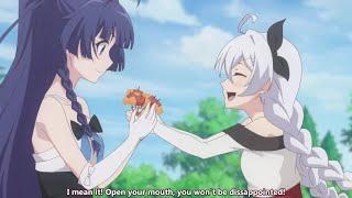 Every time Kiana was down bad for Mei in Honkai's anime (Cooking with the Valkyries)