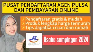 CARA DAFTAR AGEN PULSA RESMI JELITA RELOAD || APLIKASI PULSA DENGAN HARGA TERMURAH DI INDONESIA ‼️