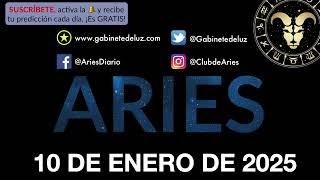 Horóscopo Diario - Aries - 10 de Enero de 2025.