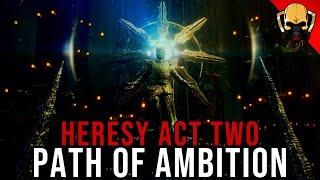 Writ | Path of Ambition Walked | Destiny 2 Heresy