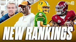 NEW College Football Playoff Rankings | Oregon Still #1? | Tennessee RISING | Where's Alabama, UGA?