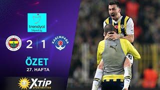 MERKUR BETS | Fenerbahçe (2-1) Kasımpaşa - Highlights/Özet | Trendyol Süper Lig - 2023/24