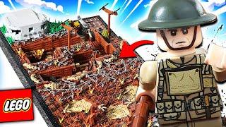 I built a LEGO WW1 Trench Battle... in HOW LONG?!