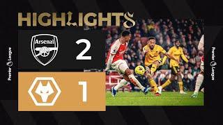 Superb Cunha goal in battling defeat | Arsenal 2-1 Wolves | Highlights