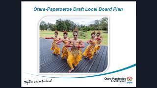 Ōtara-Papatoetoe Local Board Plans: Online Webinar for Service Providers Monday 20 July,10am-11.30am