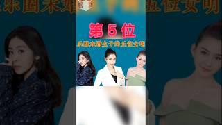 热依扎 第5位 女明星 娱乐圈未婚生子的5位女明星，你知道的还有谁（关注我 查看视频整版）#明星 #娱乐 #女明星 #歌星 #演员 #singer #beauty #crossdresser