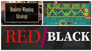 Red Black ROULETTE System .