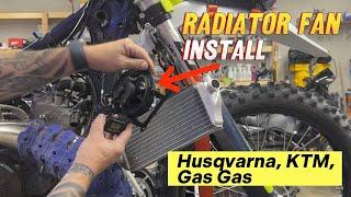 Step-by-Step Install: Trail Tech Radiator Fan-Husqvarna, KTM, Gas Gas-Enduro