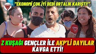 Z KUŞAĞI İLE AKP'Lİ DAYI KAVGA ETTİ! - SOKAK RÖPORTAJLARI