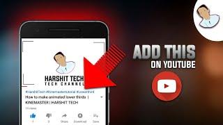 How to add # in your YouTube videos | Harshit Tech | HINDI