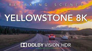 Driving Yellowstone in 8K HDR Dolby Vision - Bozeman Montana to Yellowstone National Park