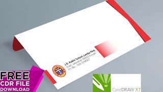 Creative envelope design idea in Corel draw | Graphic design 4u