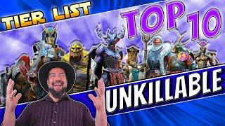 Ranking the BEST Unkillable Clan Boss Teams | Raid Shadow Legends