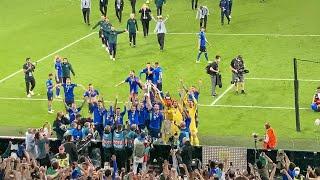 Euro 2020 Trophy celebrations for the Azzurri!