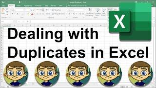 Dealing with Duplicates in Excel and Finding Unique Data