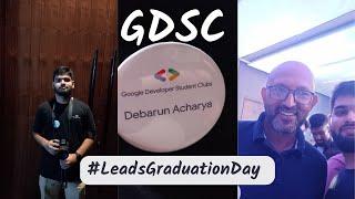 GDSC Lead Graduation Day India 2k23 | #gdscingraduationday #gdsc