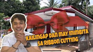 KALINGAP DAN MAY ESPESYAL NA BISITA SA RIBBON CUTTING NG KANYANG PABAHAY