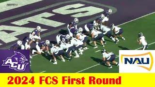 Northern Arizona vs #15 Abilene Christian Football Game Highlights, 2024 FCS First Round