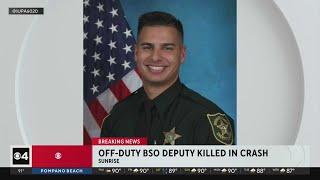 Off-duty Broward Sheriff's Office deputy killed in Sunrise motorcycle crash