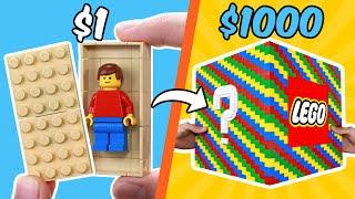 $1 vs $1000 LEGO MYSTERY box...